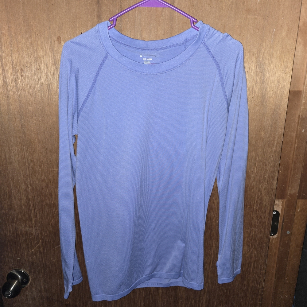 Duluth Trading Co Blue Long Sleeve Tee